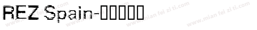 REZ Spain字体转换